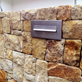 Stone retention wall – Golden History