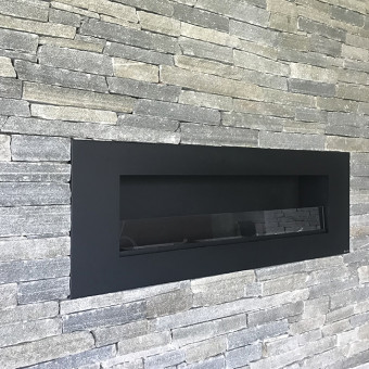 Fireplace and stone cladding - Silver Harmony